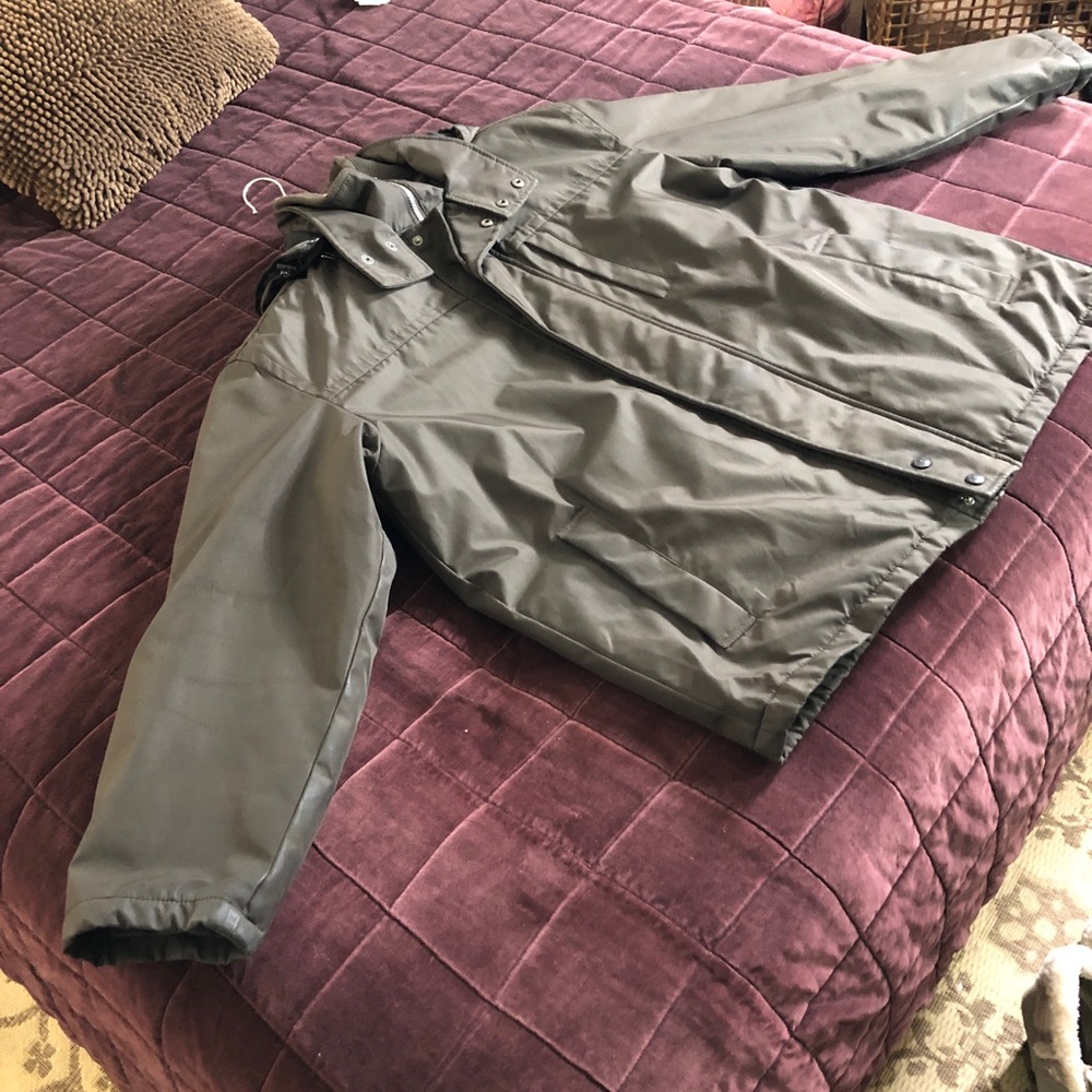 WEATHERPROOF Men's Brown Hooded Jacket Size XL